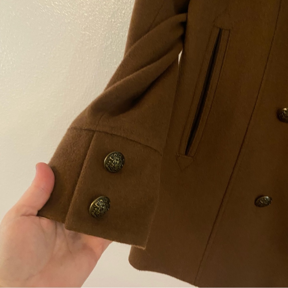 Pendleton Brown Tan Wool Satin Lined Tailored Bla… - image 3